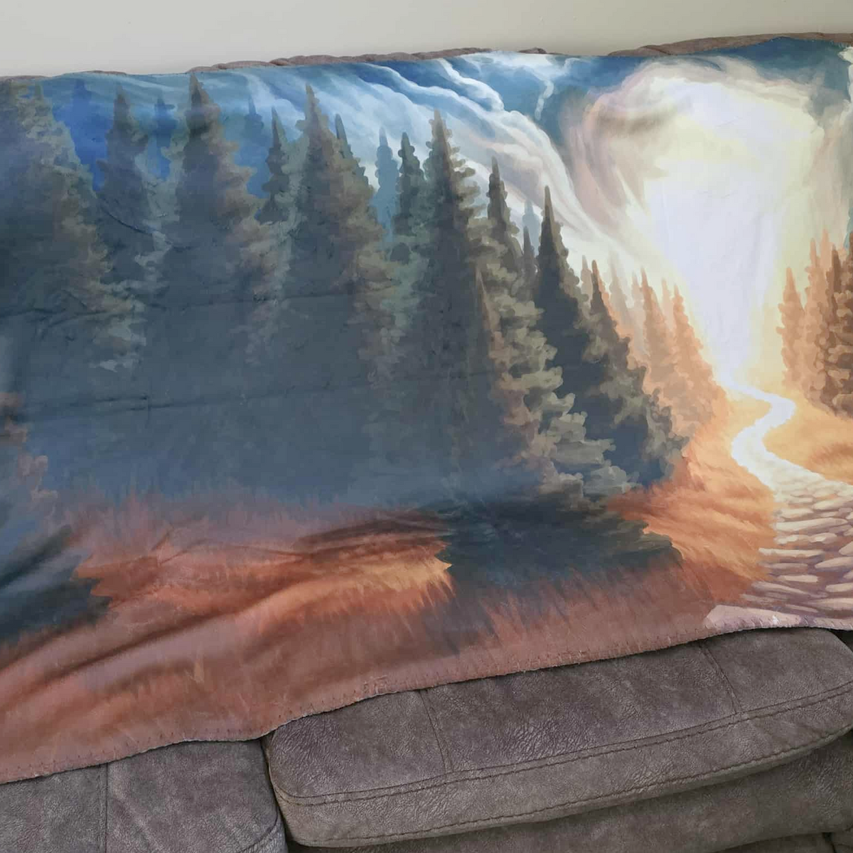 Reflections of the Heart Throw Blanket