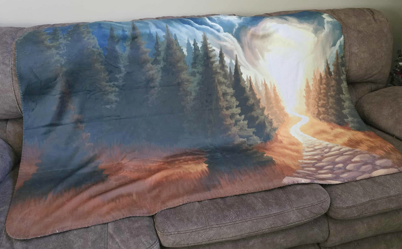 Reflections of the Heart Throw Blanket