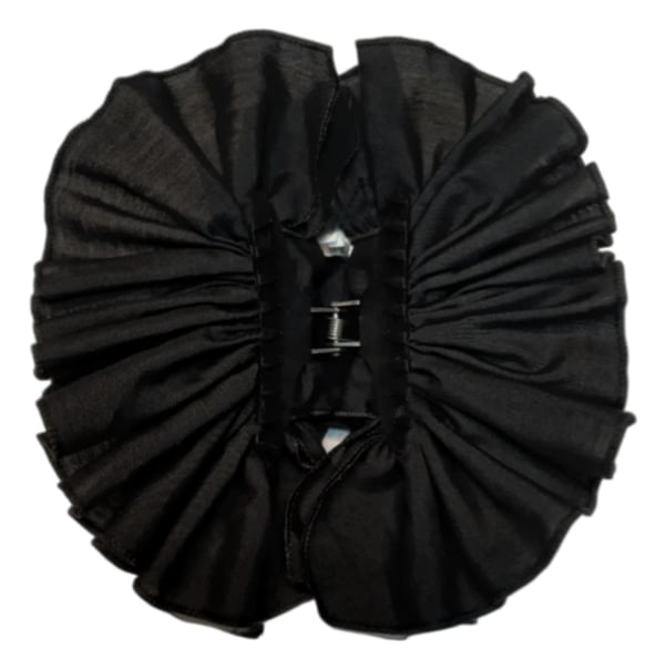 Black Cotton Butterfly Hair Clip