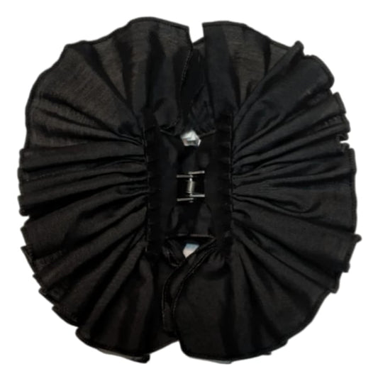 Black Cotton Butterfly Hair Clip