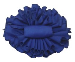 Blue Cotton Butterfly Hair Clip