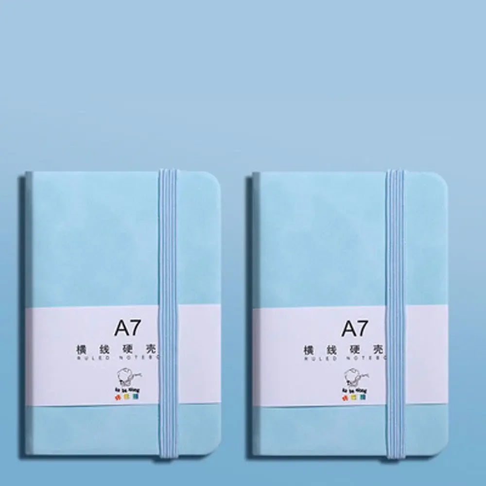 A6 A7 Mini Notebook Portable Pocket Notepad Memo Diary Planner Agenda Organizer Sketchbook Office School Stationery 96sheet