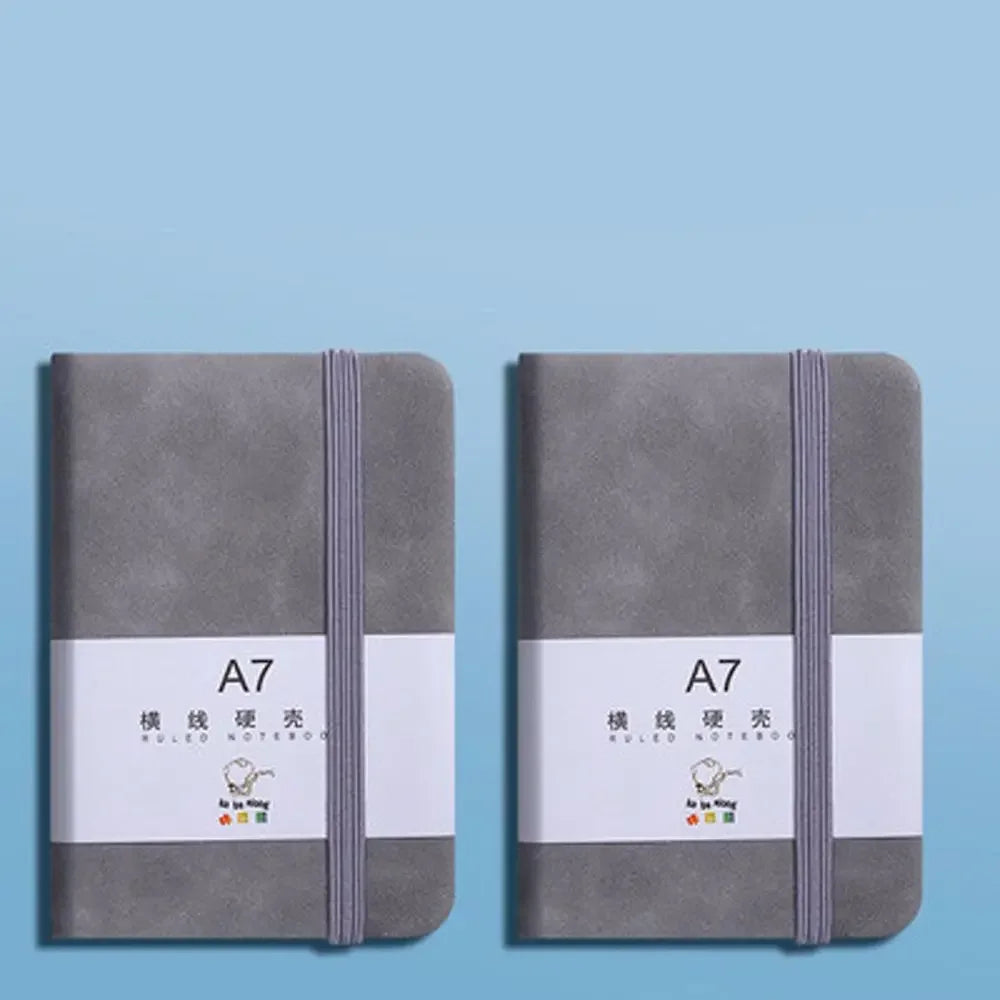 A6 A7 Mini Notebook Portable Pocket Notepad Memo Diary Planner Agenda Organizer Sketchbook Office School Stationery 96sheet