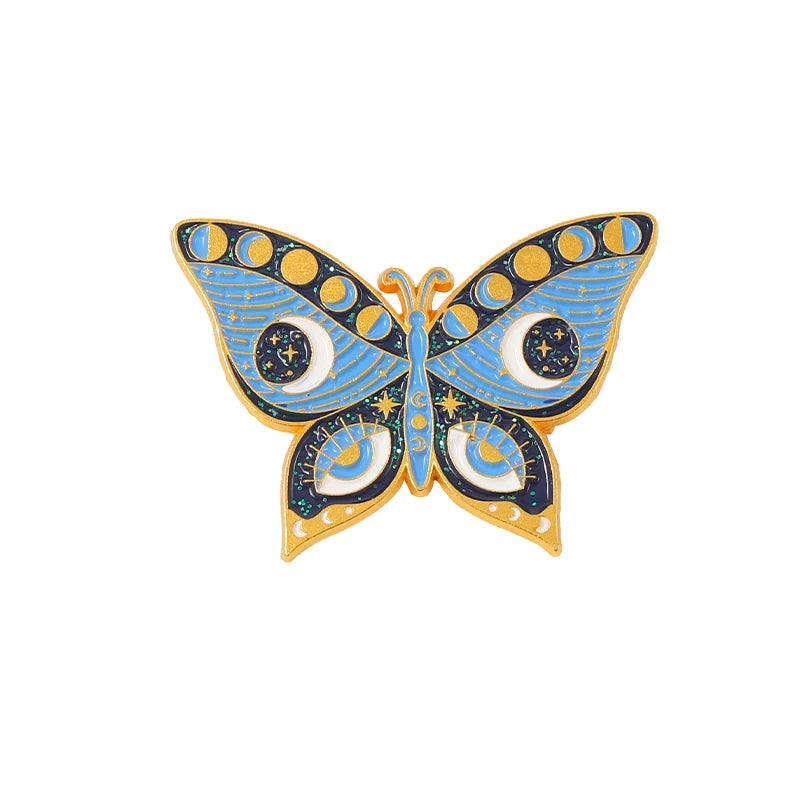 Moth Enamel Pins