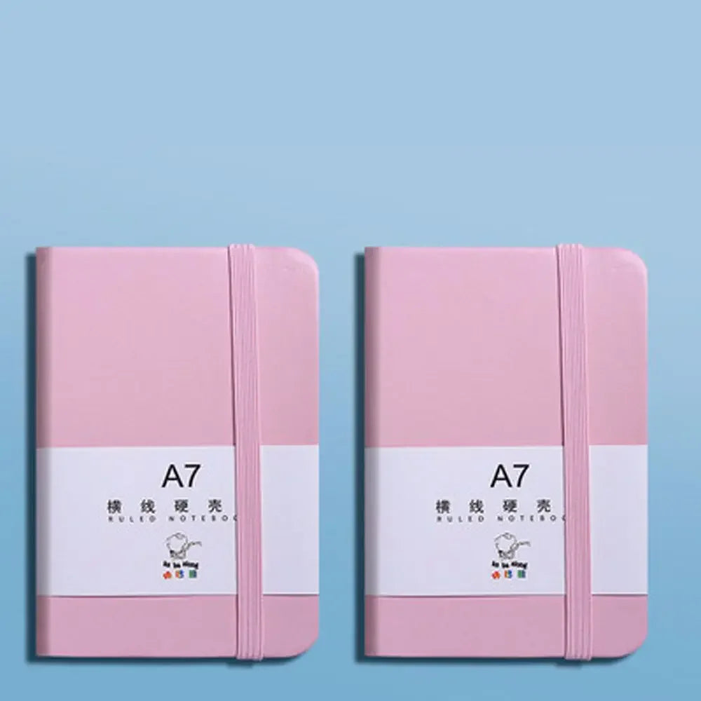 A6 A7 Mini Notebook Portable Pocket Notepad Memo Diary Planner Agenda Organizer Sketchbook Office School Stationery 96sheet