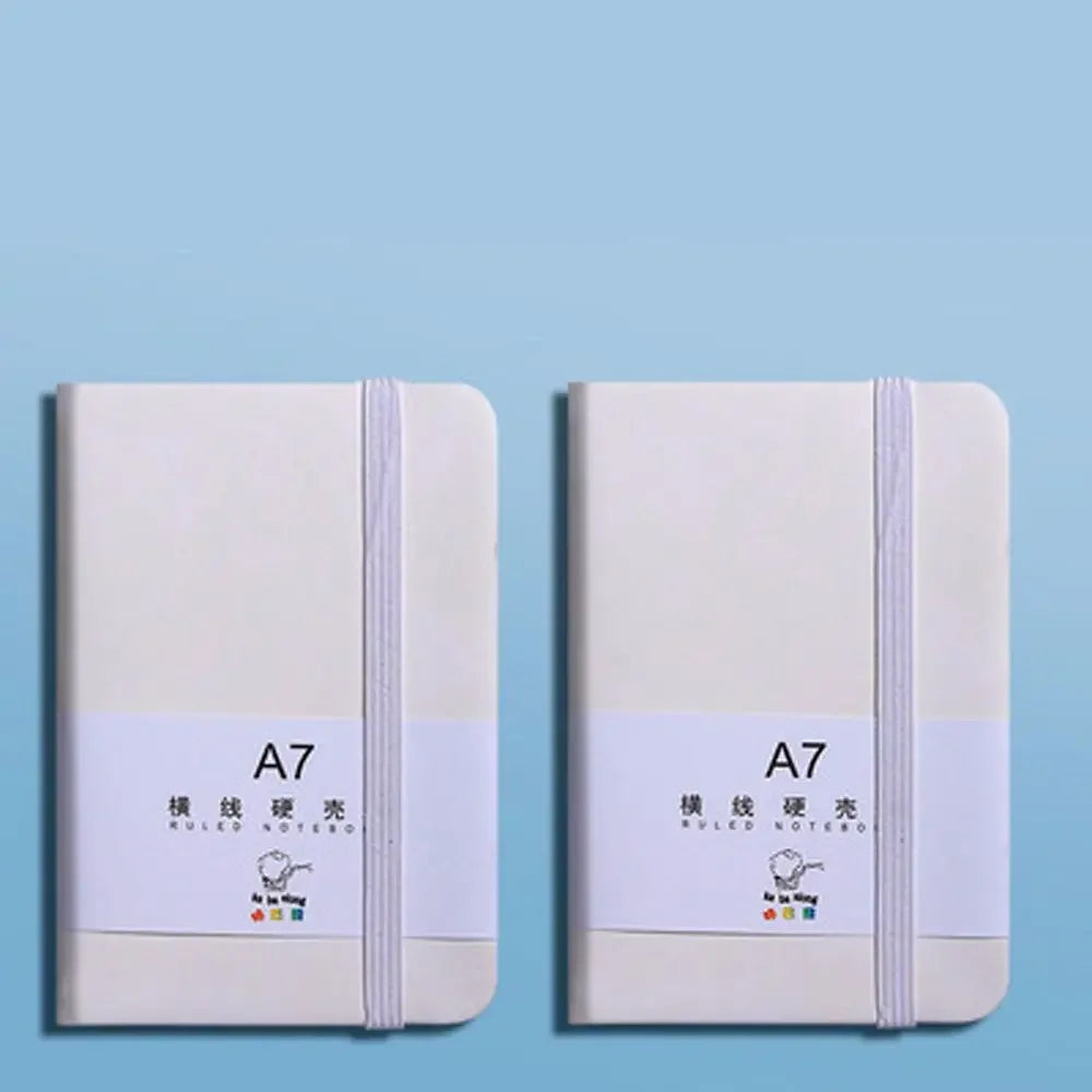 A6 A7 Mini Notebook Portable Pocket Notepad Memo Diary Planner Agenda Organizer Sketchbook Office School Stationery 96sheet