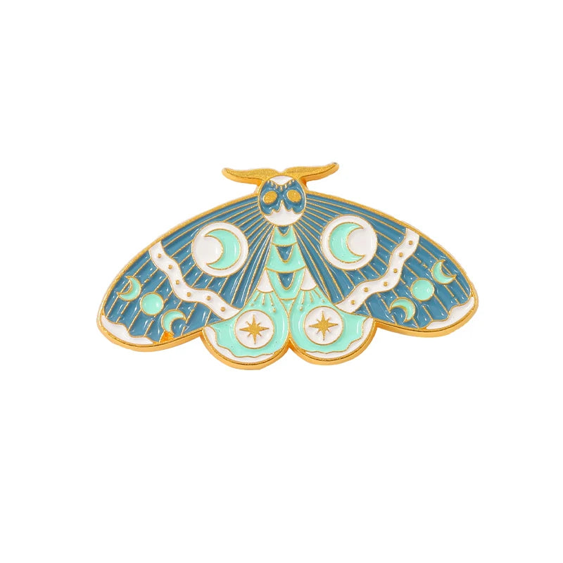 Moth Enamel Pins